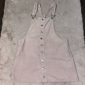 Corduroy Overall Dress